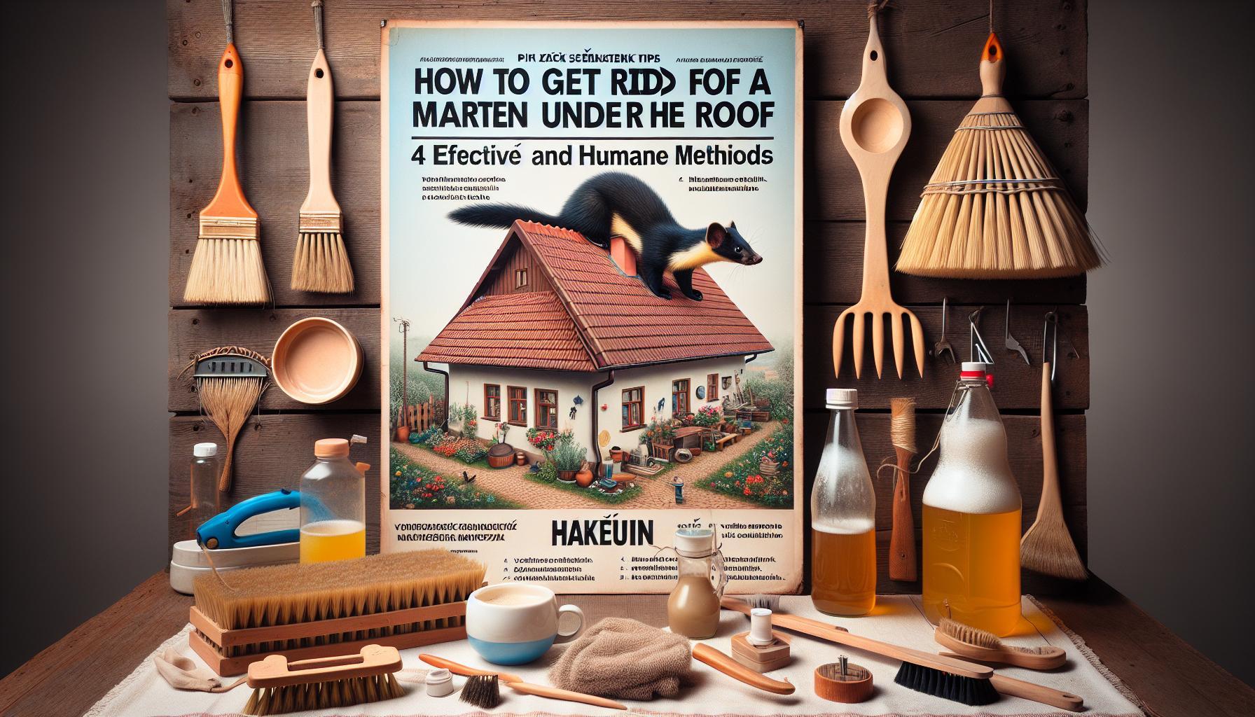 Jak se zbavit kuny pod střechou: 4 účinné a humánní metody