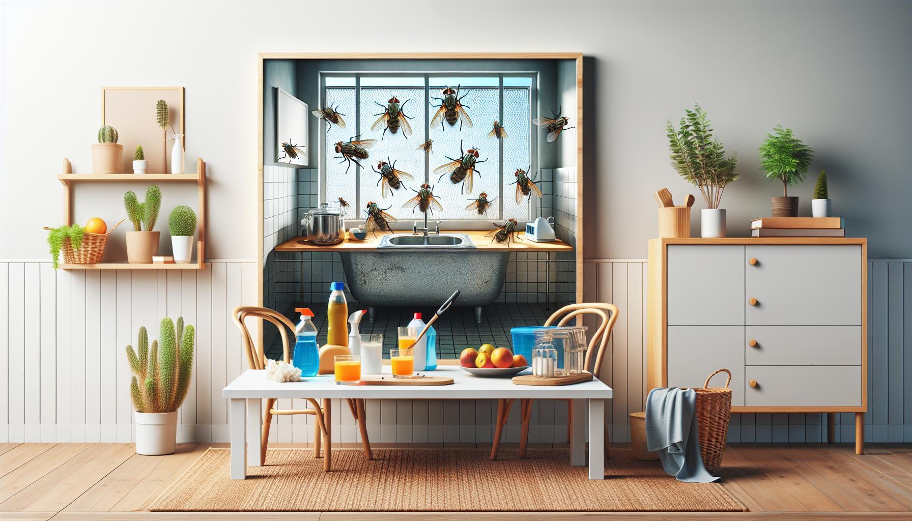 Mouchy vás nezdržují: 5 triků pro domácnost bez much