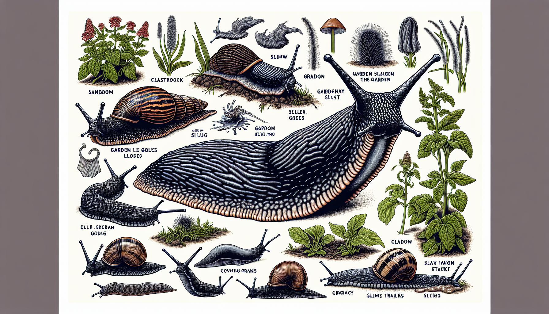 Jak rozpoznat ⁢slimáky na zahradě