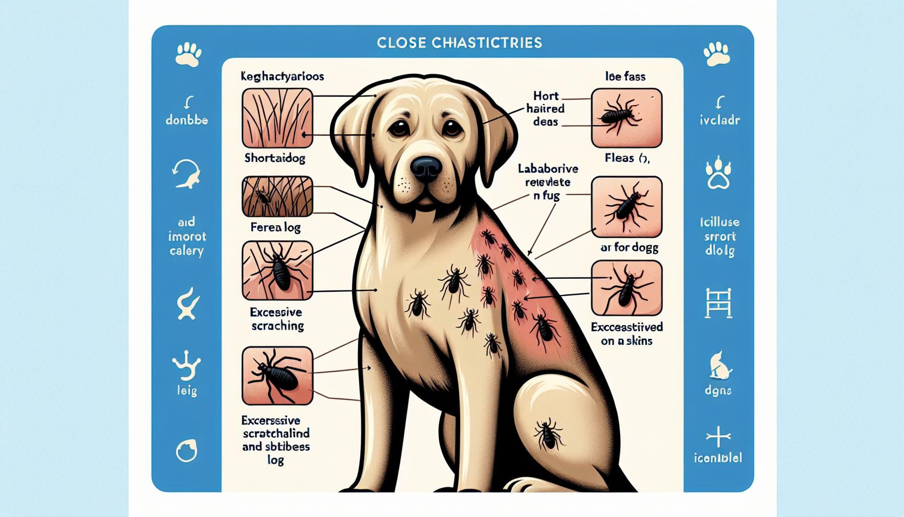 Jak rozpoznat blechy u⁢ psa