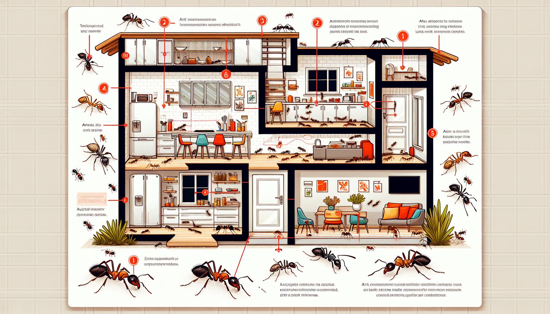 Mravenci ve vaší domácnosti: ‌Co⁢ víte?